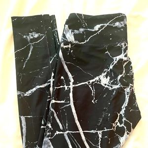 Black Marble Boutique Leggings